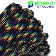 Galaxy - 100 FT - 550 Paracord Rope 7 strand Parachute Cord