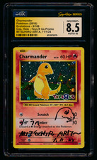 CHARMANDER CGC 8.5 AUTO 10 9/108 Mitsuhiro Ar...