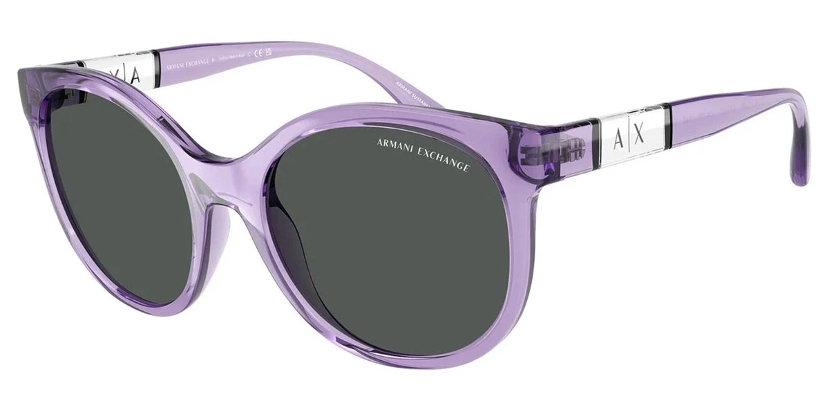 NEW ARMANI EXCHANGE AX102/S Purple Sunglasses NEW WITHOUT TAGS Armani Exchange 0AX4164SU Sunglasses in Pink/Purple | Target  main image 3