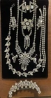 New Listingvintage estate rhinestone costume jewelry lot