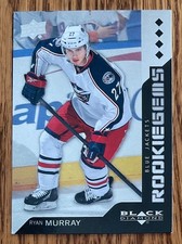 2013-14 RYAN MURRAY UD BLACK DIAMOND QUAD ROOKIE GEMS CARD #246 BLUE JACKETS