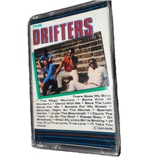 Sixteen Greatest Hits - The Drifters Cassette, 1987, Highland records, DLX-7818