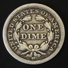 USA Seated Liberty Dime 1853 - Silver 0.900 - 559