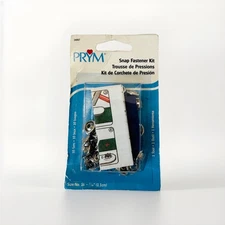 Prym Dritz 10 Snap Fasteners Kit 14007 Size 16-7/16"