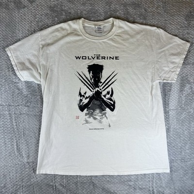 The Wolverine Movie T Shirt Dolby Atmos Promo Marvel 2013 Mens XL White Marvel