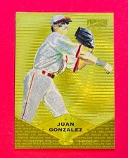 1997 Pinnacle Artist's Proofs Juan Gonzalez Gold Parallel - Rare Only /300 Made