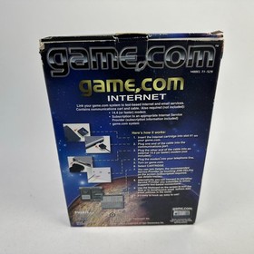NIB NOS Tiger Game.com Web Link & Internet Model 71-529 & 71-747 Cardboard Rare