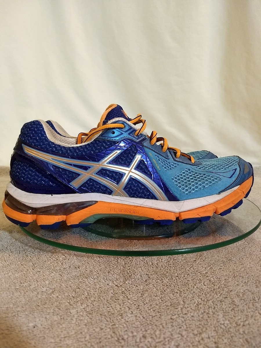 Asics GT-2000 11 Womens Size 10.5 Blue Yellow Lace Up Low Top Athletic Sneakers Amazon.com | ASICS Women main image 3