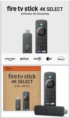 Amazon Fire TV Stick 4K Select (newest gen), start streaming in 4K