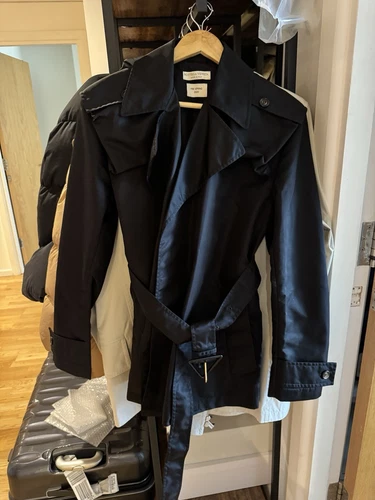 cappotto frangivento bottega veneta