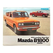 Original 1978 Mazda B1800 Pickup Sales Brochure 78 Long Short Bed