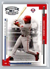 2004 Donruss Throwback Threads #156 Jimmy Rollins