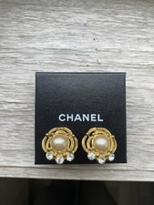 Original Chanel Ohrringe Clipverschluss Vintage