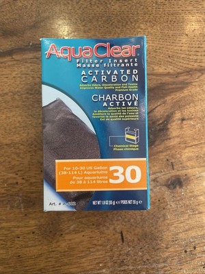 AquaClear 30 Activated Carbon Filter for Aquarium Filter Carbon A-602