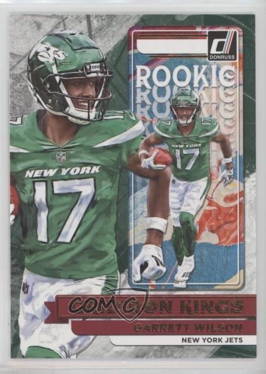 2022 Panini Donruss Rookie Gridiron Kings Garrett Wilson #RGK-5 RC 0y59