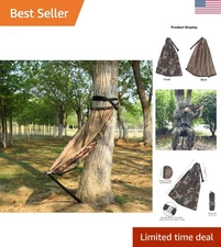 360° Rotational Hunting Chair - Durable Portable Stool for Adventurous Outdoors