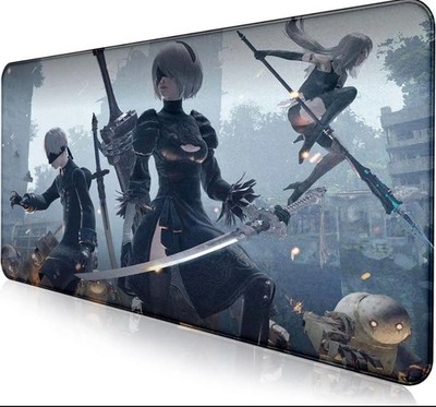 NieR Automata YoRHa No. 2 Type B 2B Gaming Mouse Pad 35.4 x 15.7 x 0.12 In Anime