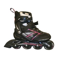 Rollerblade Zetrablade Womens Adult Fitness Inline Skate, Size 9 - Black/Pink