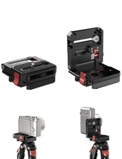 IFOOTAGE Camera L Bracket HV-02, Vertical/Horizontal Conversion Tripod Quick ...
