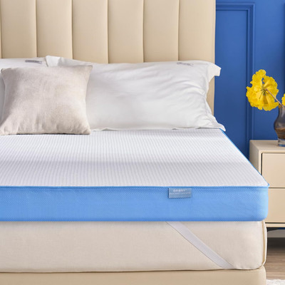 Extra Firm Mattress Topper King Size, 3 Inch Firm High Density Memory Foam Bed T