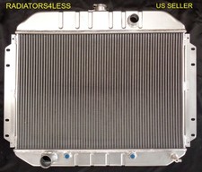 New 3 Row All Aluminum Radiator 61 62 63 64 Ford Truck Pickup V8 Engines
