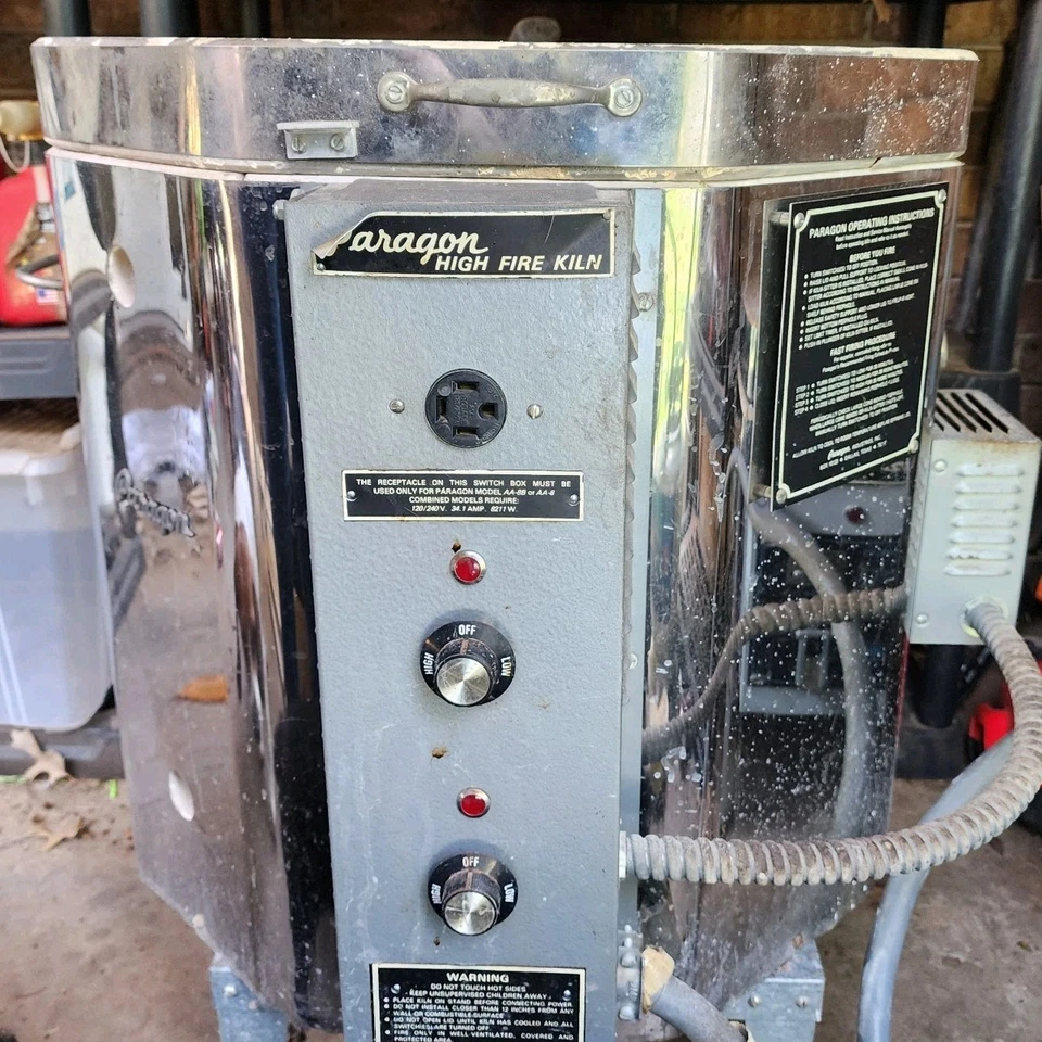 Horno Eléctrico Paragon A88B con Horno Sitter Temp 2300 Cerámica Cerámica Toploader Foto 2 de 4