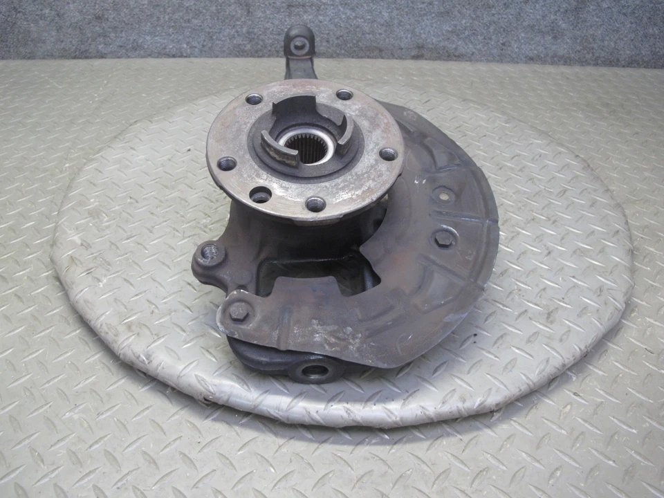 Porsche Cayenne 955 Turbo 2003-2006 AWD husillo delantero izquierdo nudillo cubo rueda Foto 4 de 4