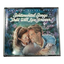 Readers Digest Sentimental Songs That Will Live Forever 4 CD Music Set