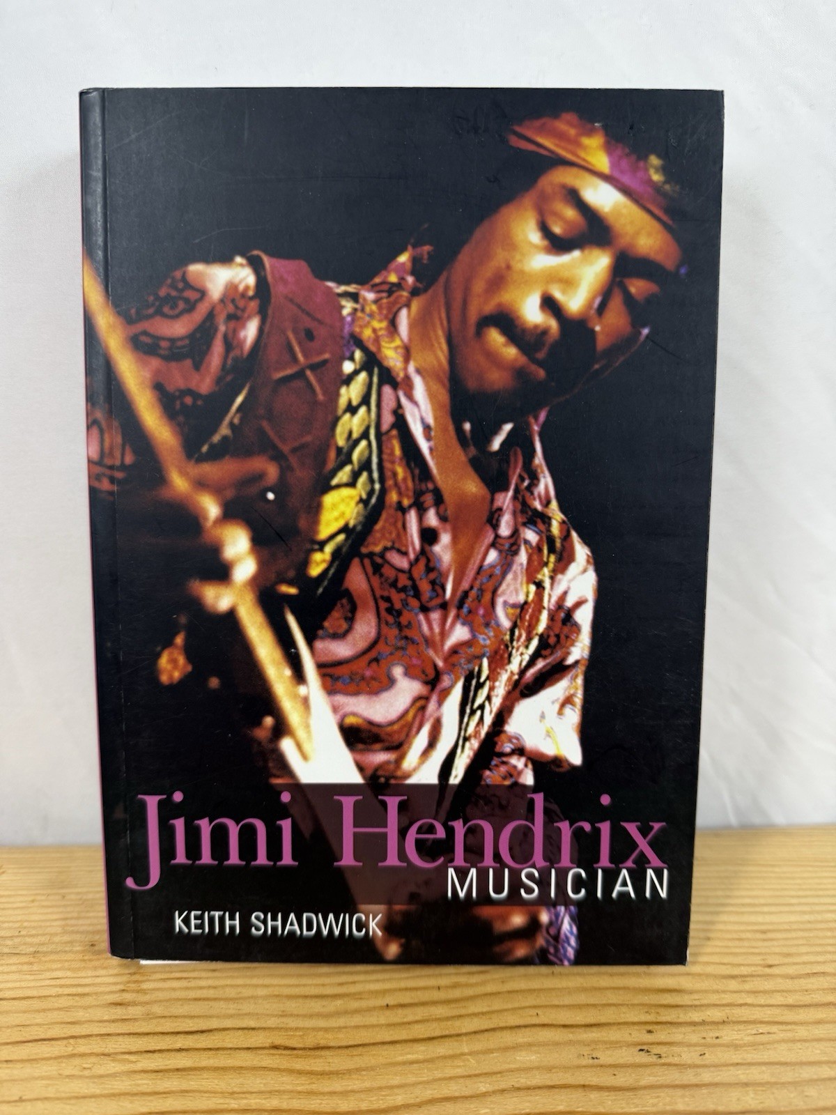 Jimi Hendrix Musician by Keith Shadwick softcover music biography book