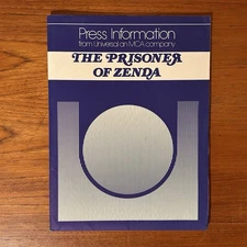 THE PRISONER OF ZENDA 1979 Press Kit Stills Etc. Peter Sellers NM