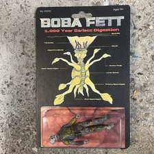 Custom Boba Fett 1,000 Years Of Digestion 3.76” Figure Sarlacc Pitt Star Wars