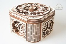 Ugears Model Treasure Box - Mechanical Model - Christmas