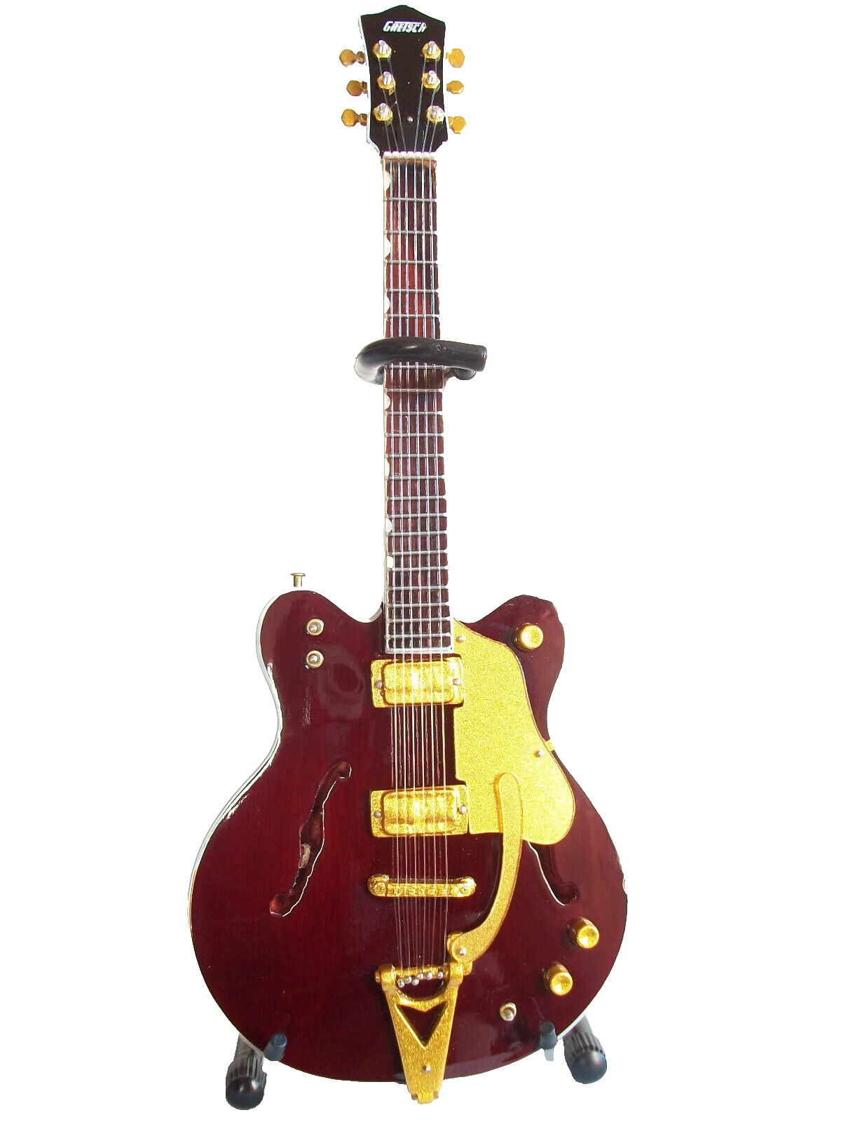 Guitare miniature Axe Heaven country gentleman George Harrison réplique instrument de collection