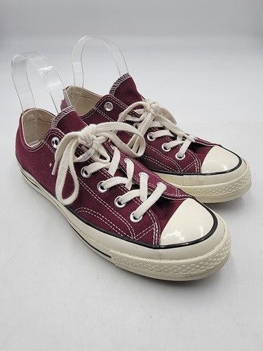 Converse Wo's Sz 9/Men's Sz 7 All Star Chuck Taylor Textile Sneaker Burgundy | eBay Converse Wo's Sz 9/Men's Sz 7 All Star Chuck Taylor Textile Sneaker Burgundy | eBay