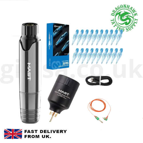 Dragonhawk Mast P10 Rotary Machine Pen Gun Wireless Battery T1 1350mAh 3-5 hours - Picture 44 of 91