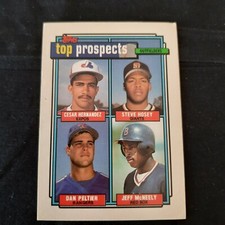 TOPPS PROSPECTS Outfielders 618, Hernandez, Hosey, Peltier, McNeely - Baseball