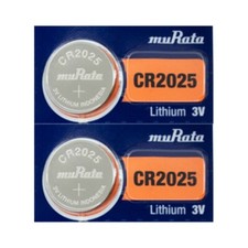 2x Murata Fresh CR 2025 CR2025 ECR2025 BR2025 LITHIUM COIN CELL Battery Exp 2032