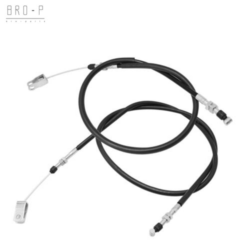 Left & Right Rear Brake Cable Replacement Set Parking Cables For