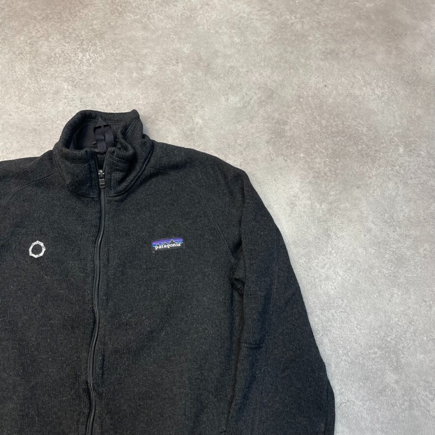 Patagonia Fleece Womens Medum Y2K Better Sweater Full-Zip Hiking Jacket, Black image 2