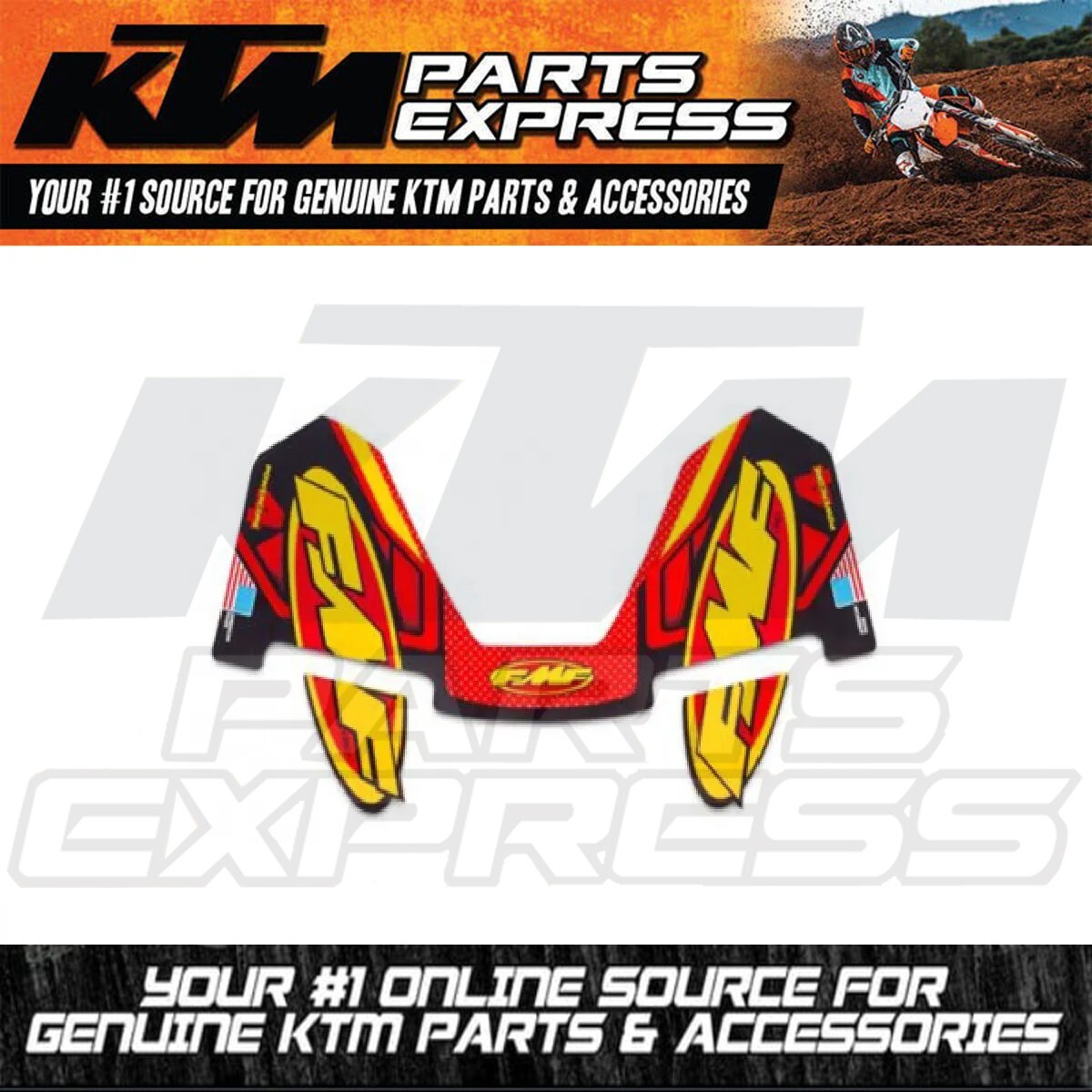 NEW OEM KTM FMF POWERCORE 4 STICKER FOR FMF SILENCERS SLIPONS  