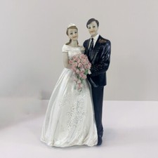 Stunning Wedding Cake Toppers Figurine Bride Groom Marriage Gift Topper