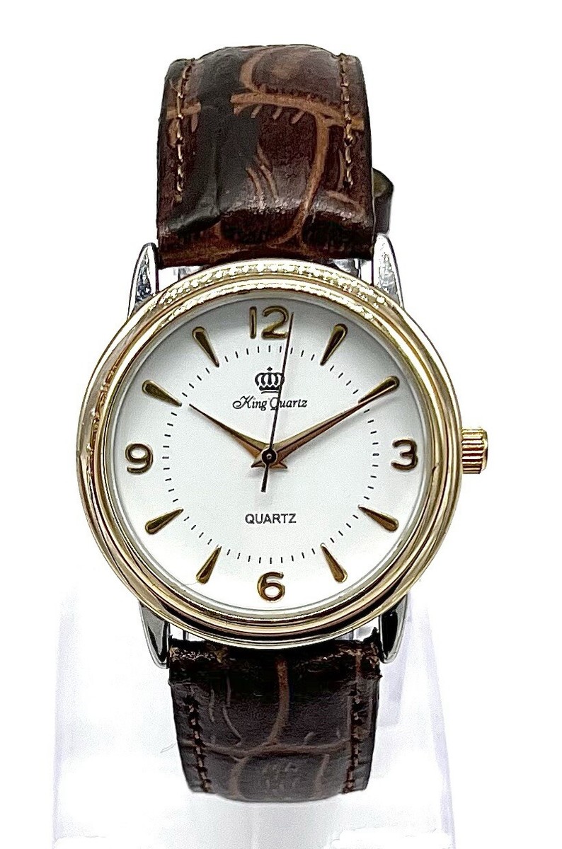 KING QUARZ Unisex Uhr, Quarz, neue Batterie, gut ablesbar, Herren oder  Damen Uhr