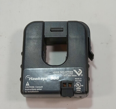 1 USED VERIS HAWKEYE 908 TRIP POINT SOLID-CORE CURRENT SWITCH ***MAKE OFFER***