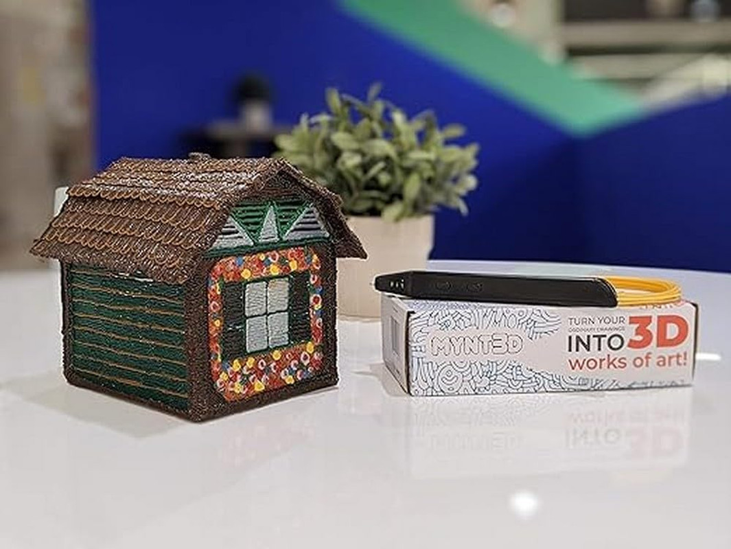 MYNT3D Super 3D Pen, 1.75Mm ABS and PLA Compatible 3D Printing Pen