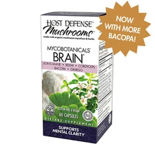 Host Defense MycoBotanicals Brain, 60 Vegan Capsules