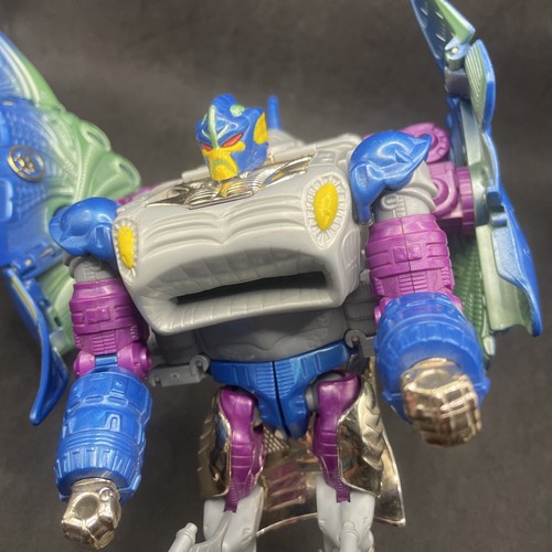 Transformers Beast Wars Transmetals Depth Charge Incomplete NICE CHROME! 710 - Picture 12 of 12