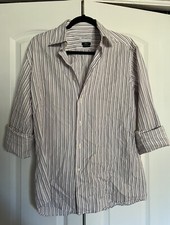 Versace Collection Greek Key Button Down 41/16