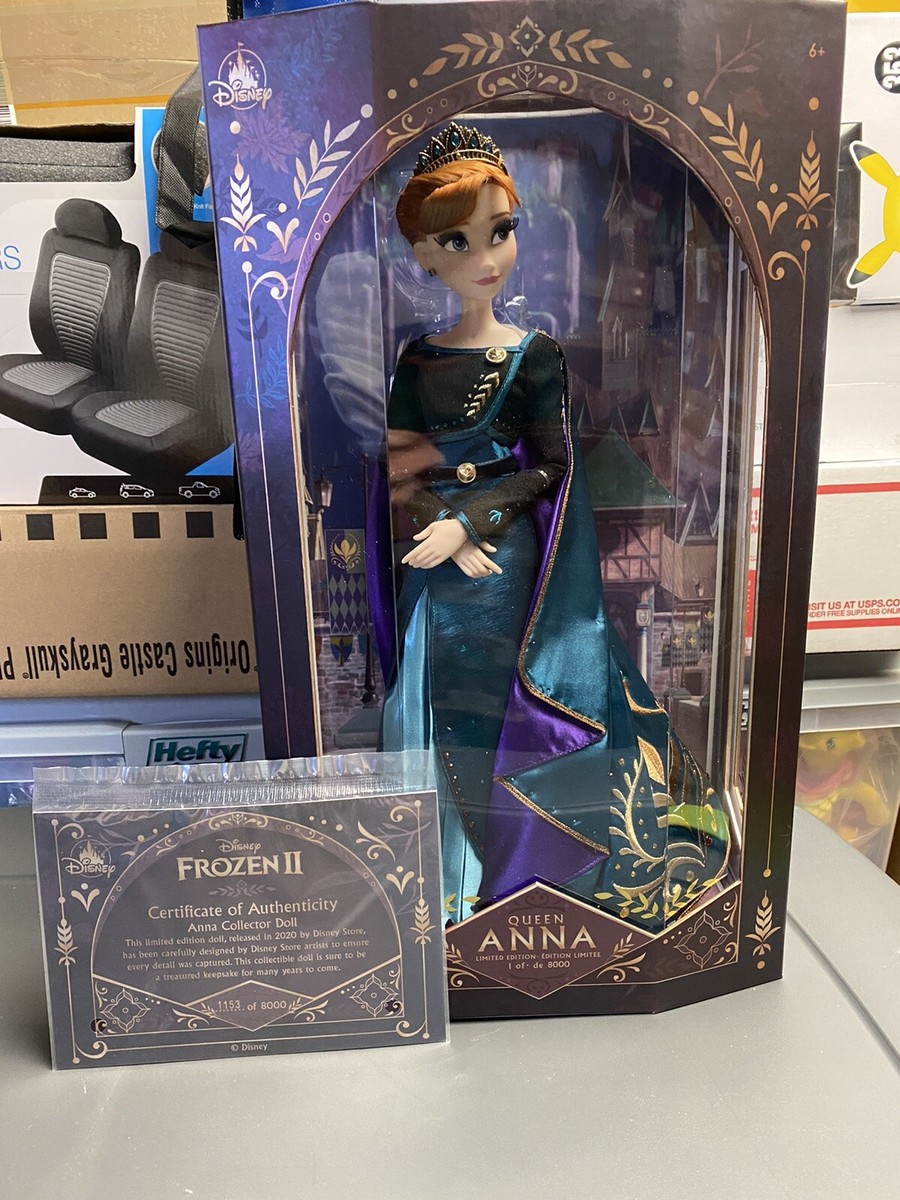 Disney's Frozen 2 Queen Anna Doll 17” LE 1 Of 8000 Disney Store
