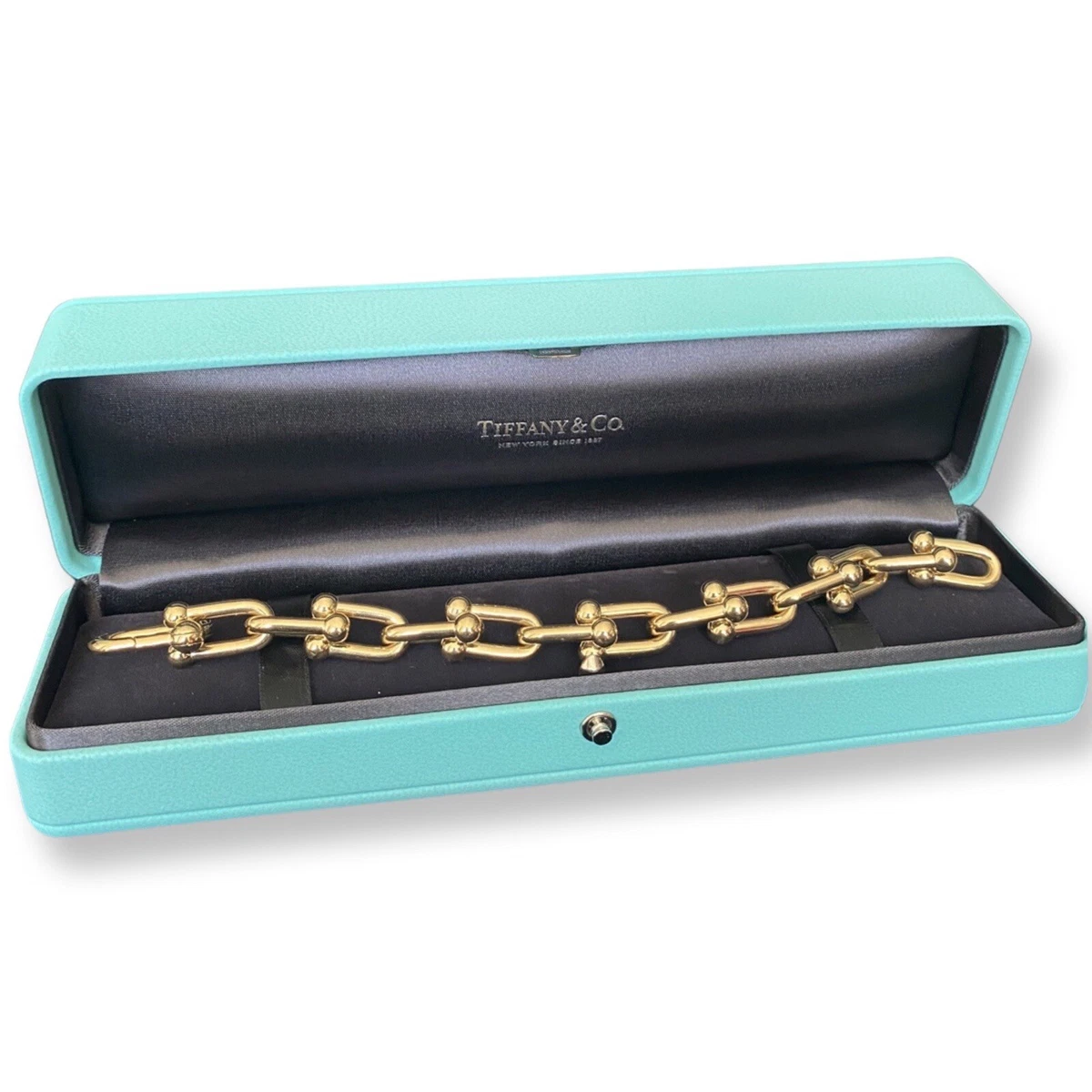 Tiffany HardWear Small Link Bracelet in Yellow Gold