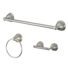 Kingston Brass Restoration 3-Piece Bathroom Hardware